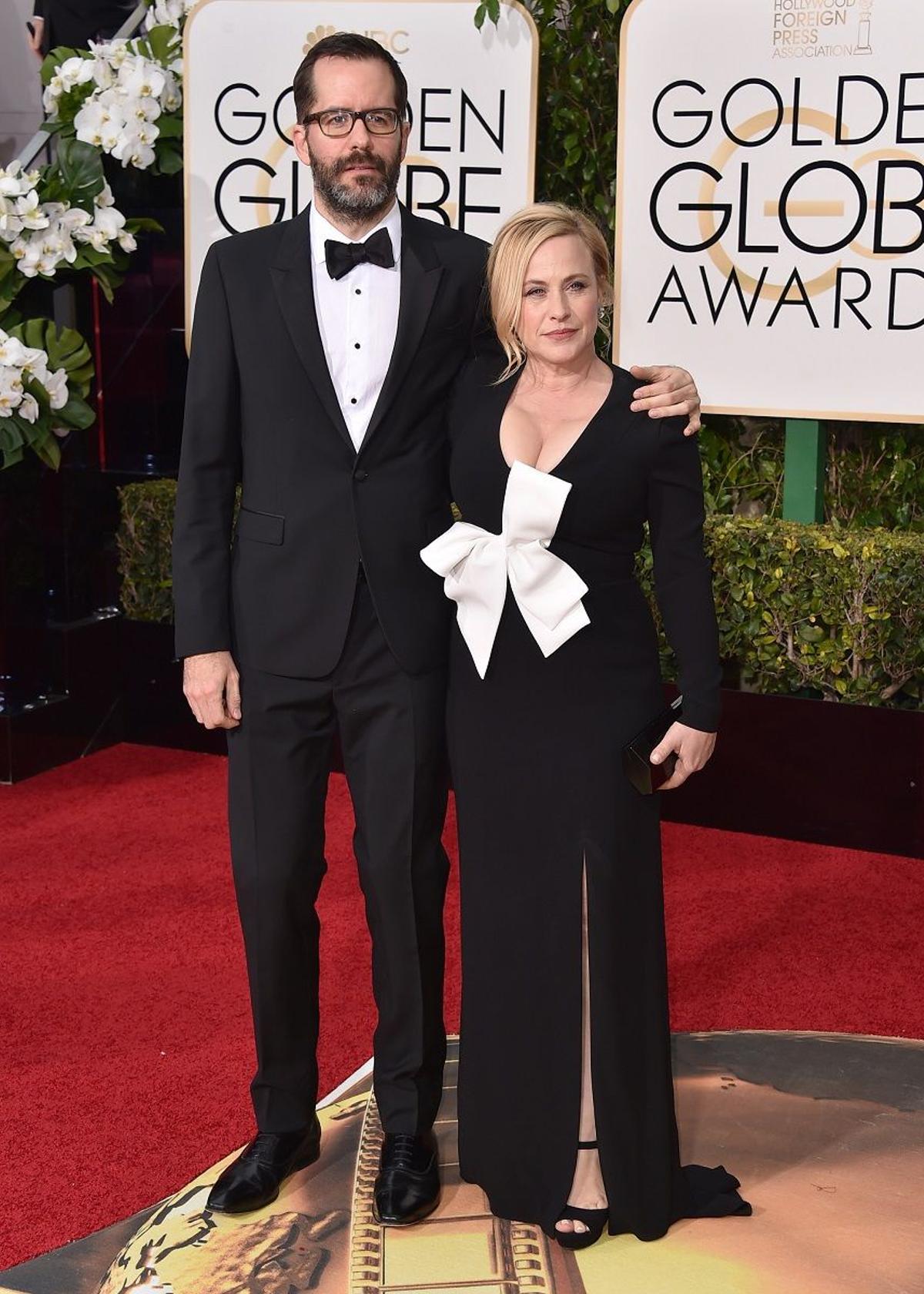 Globos de Oro 2016: Patricia Arquette y Eric White