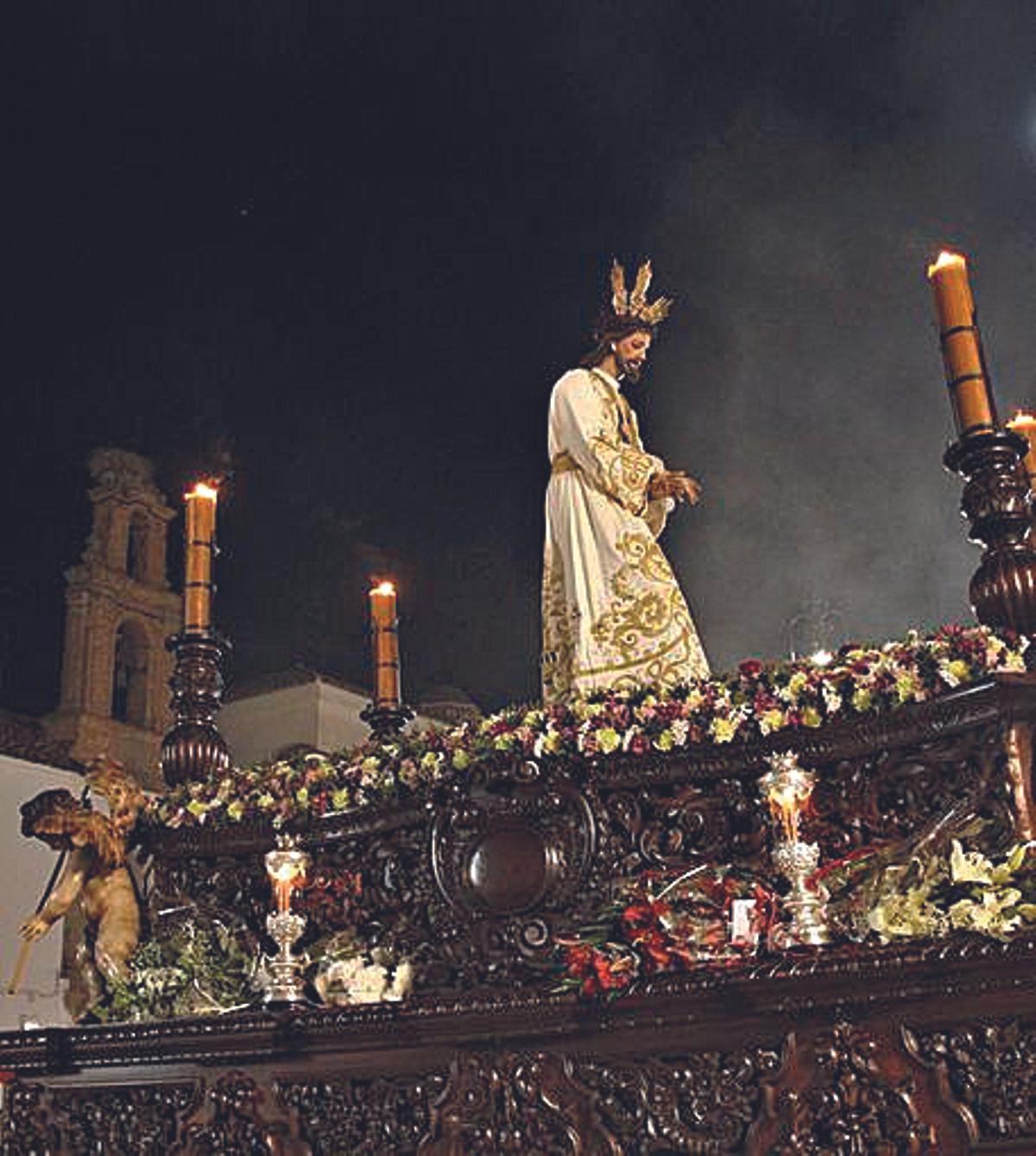 Jesús de la Humildad y Paciencia en el Miércoles Sanro hinojoseño.