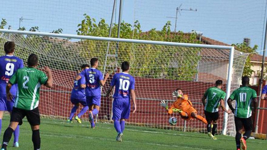 El gol de Feixas captat per Víctor Ferrer.