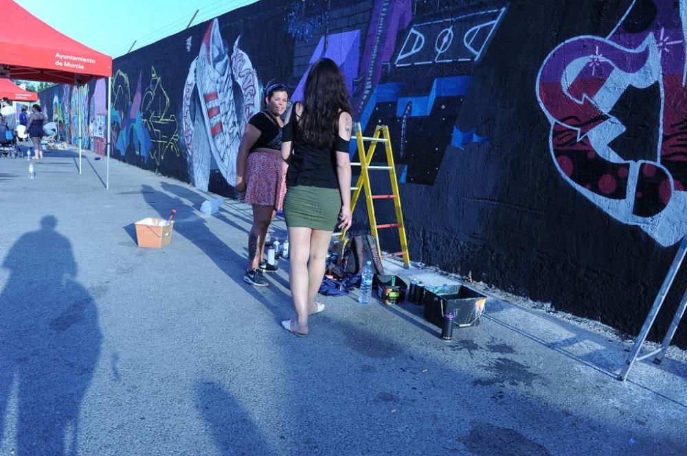 Las antiguas cocheras de Latbus acogen la I Grafiti Jam