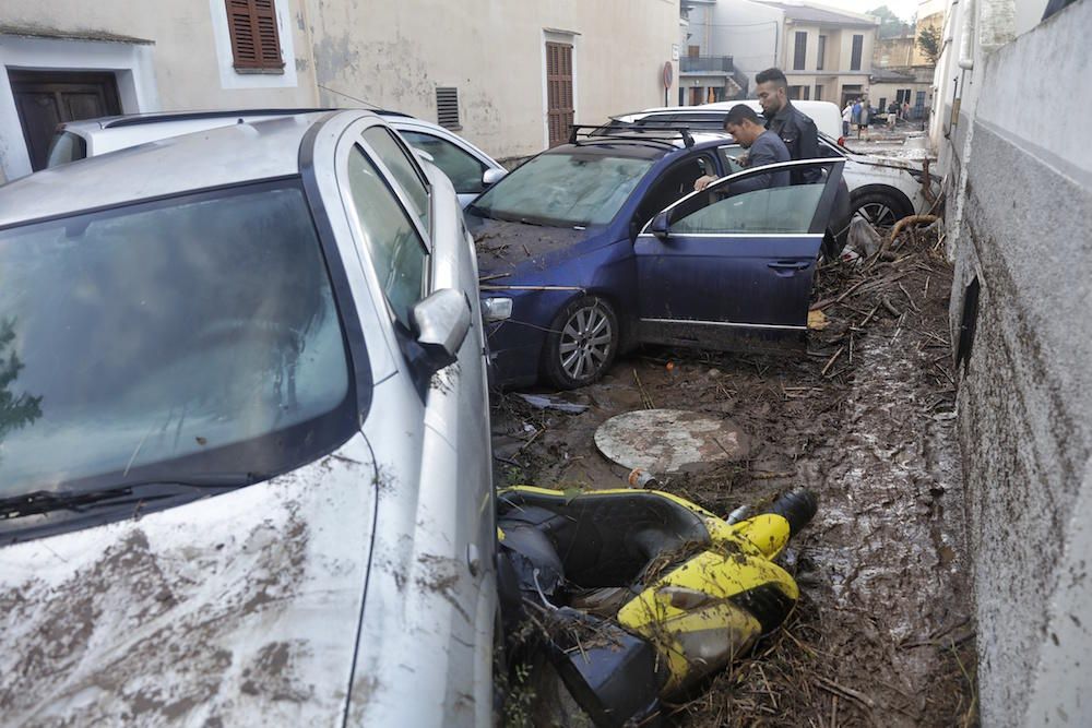 Nach der Flut: Aufräumarbeiten Sant Llorenç