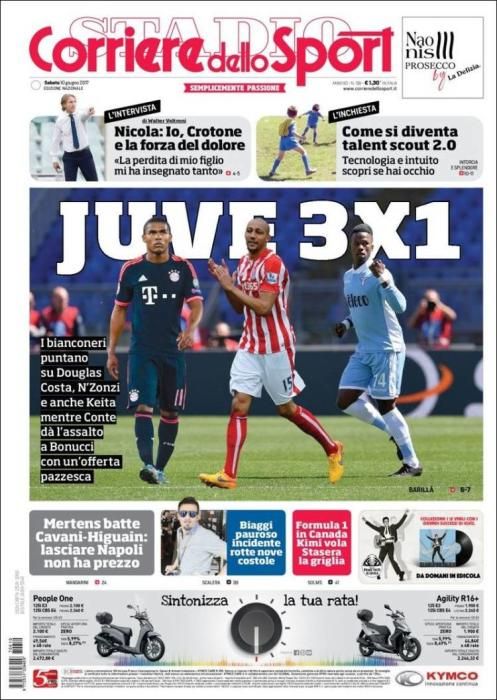 Portadas diarios deportivos sábado 10 de junio