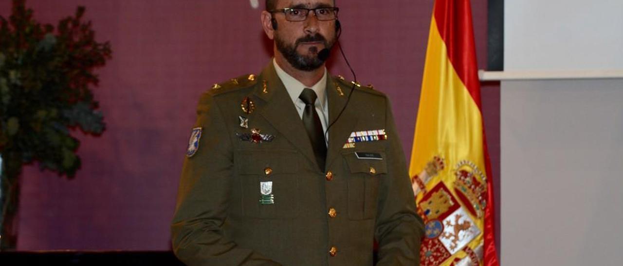 El teniente coronel Alberto Salas Méndez. // Rafa Vázquez