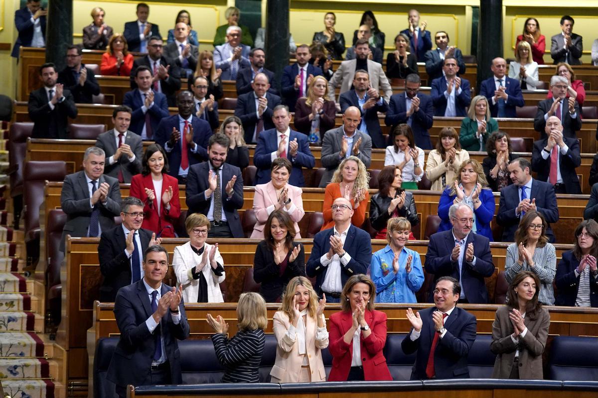 Segundo día de la moción de censura de Vox contra Pedro Sánchez