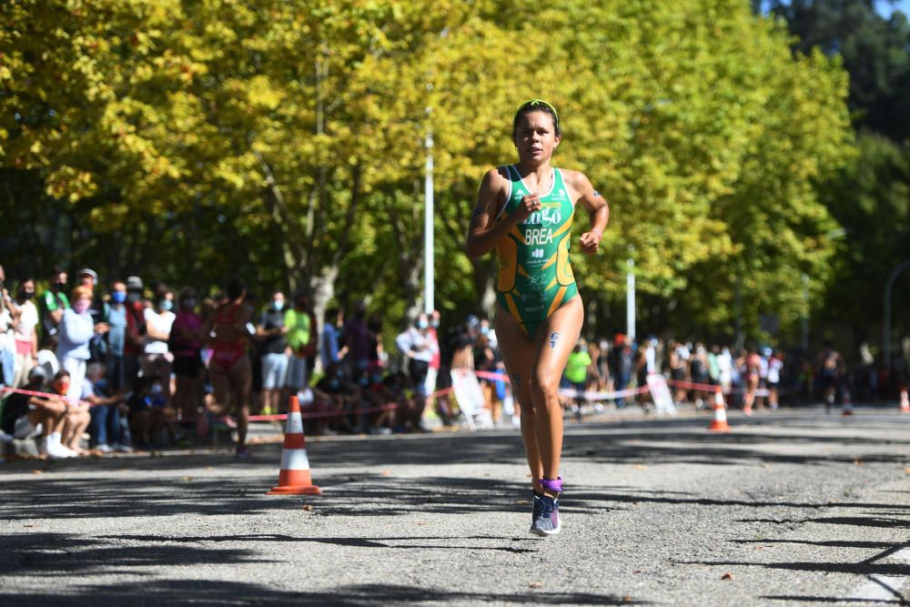 Los favoritos cumplen en el Campeonato de España de Triatlón Sprint en Pontevedra