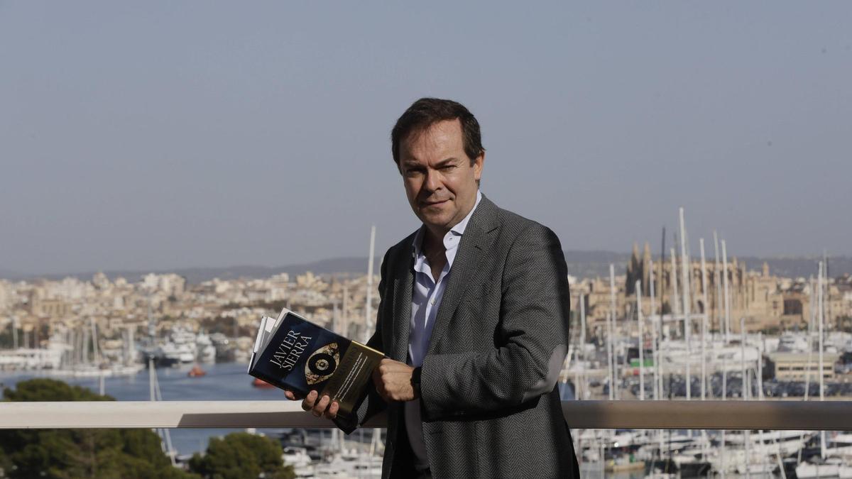 Javier Sierra, en su reciente visita a Palma para presentar 'El plan maestro'.
