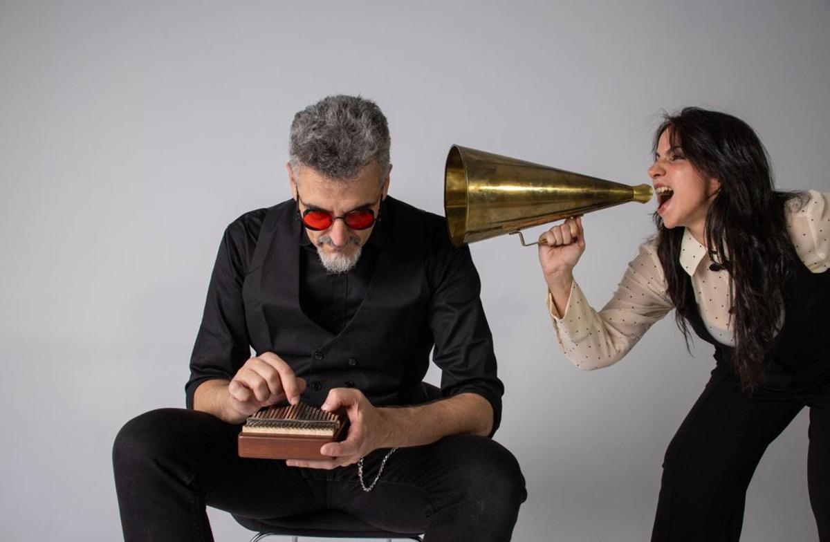 Jorge Rivera y Laura Siz, en una imagen promocional de 'Lulú'