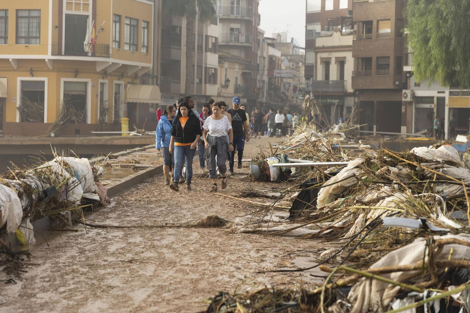La devastación en Paiporta tras la catástrofe