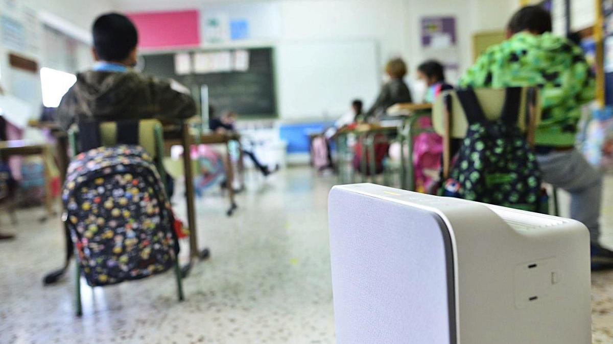 El colegio San Cristóbal de Cartagena tiene 17 purificadores de aire con filtros HEPA.