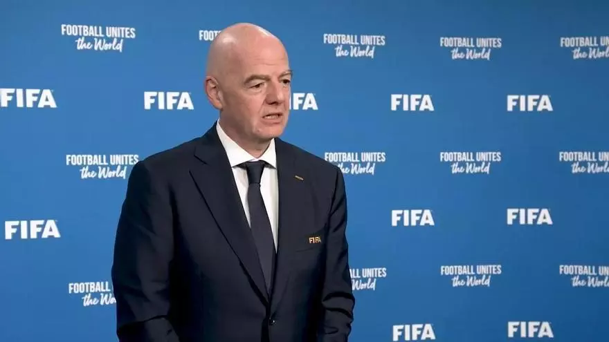 Infantino: "El fútbol no puede resolver conflictos geopolíticos"