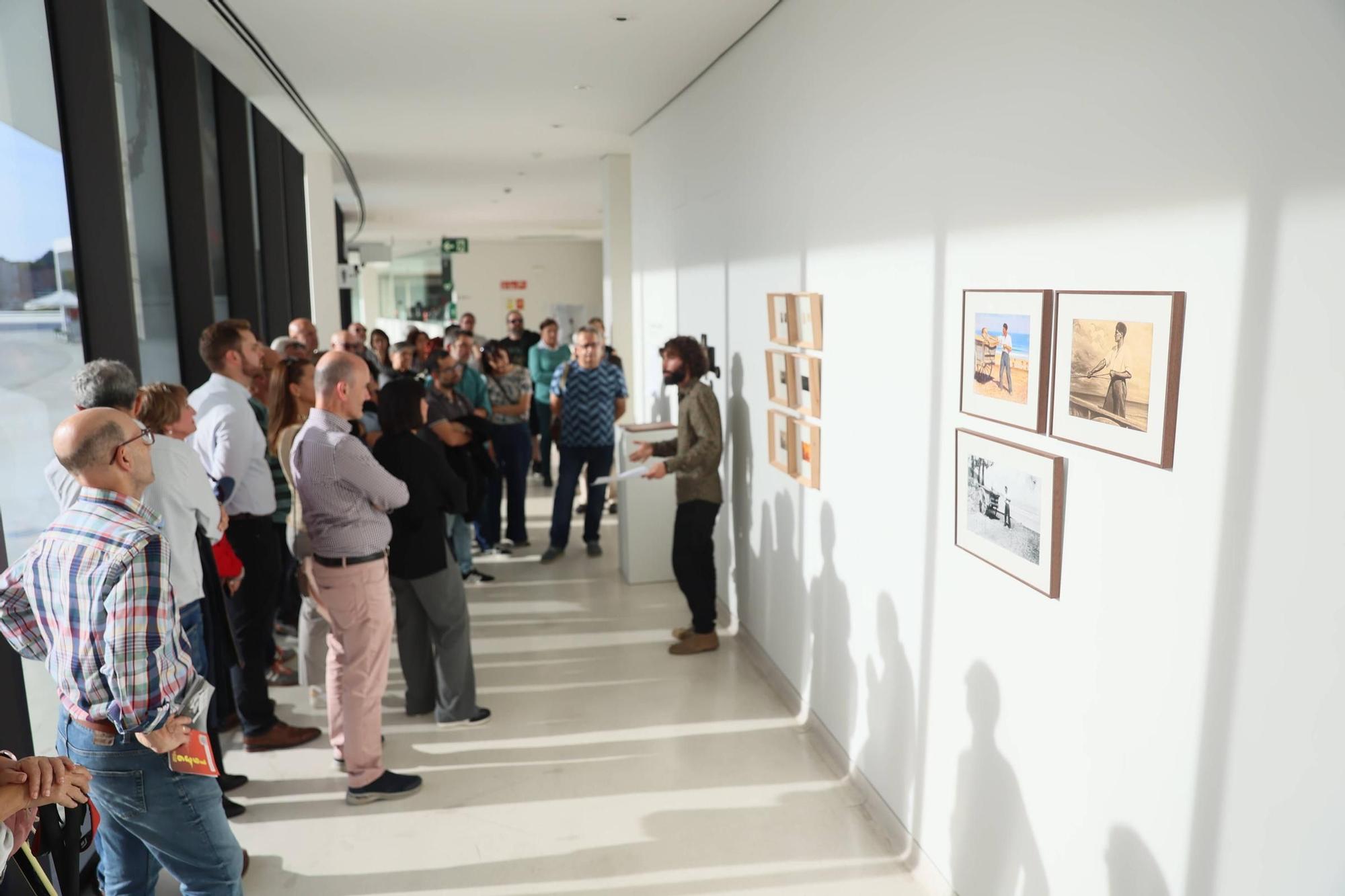 EN IMÁGENES: Así fue la inauguración de la exposición de Pablo Casanueva en el Centro Niemeyer de Avilés