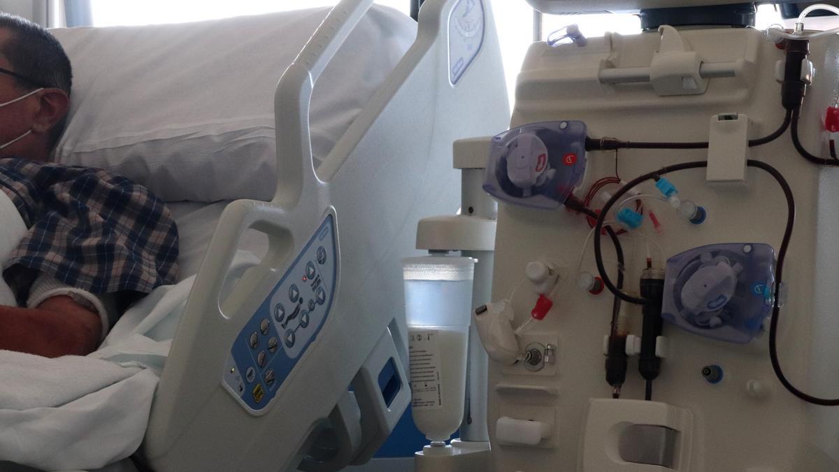 Una màquina de diàlisi de l&#039;Hospital Vall d&#039;Hebron
