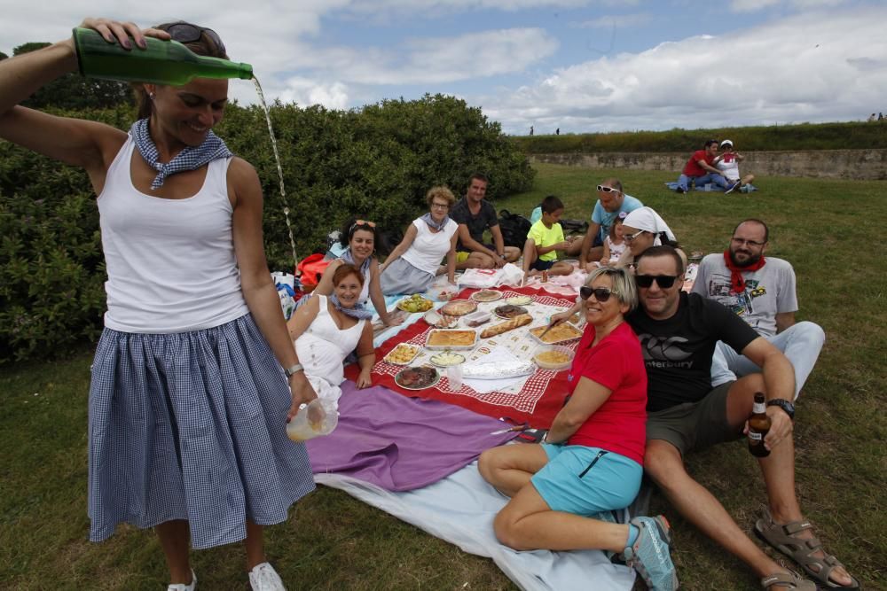 Comida campestre en el Cerro de Santa Catalina