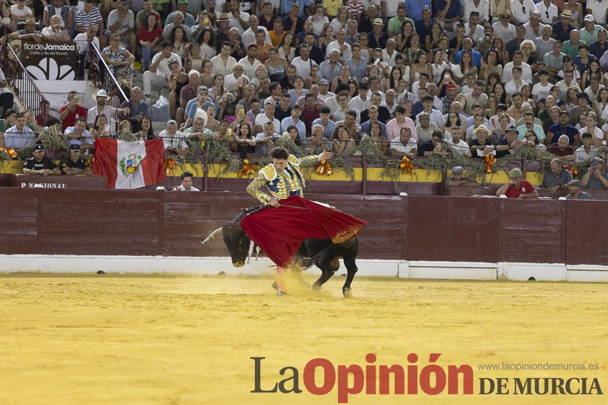 Tercer festejo de la Feria Taurina de Murcia (Talavante, Paco Ureña y Roca Rey), en imágenes