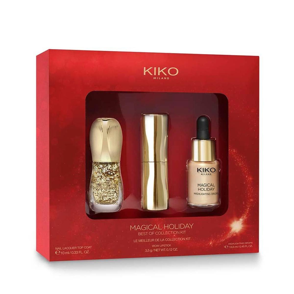 Kit de maquillaje de Kiko Milano (Precio: 24,99 euros)