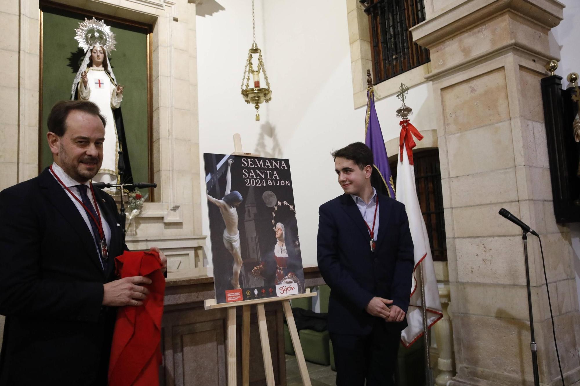 "Aire fresco" para la Semana Santa de Gijón: así fue el primer pregón infantil y juvenil