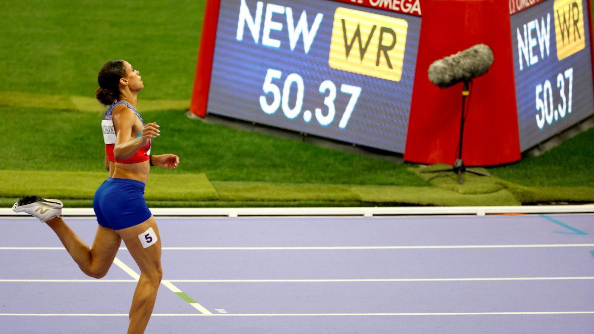 Sydney McLaughlin es una de las grandes figuras del atletismo