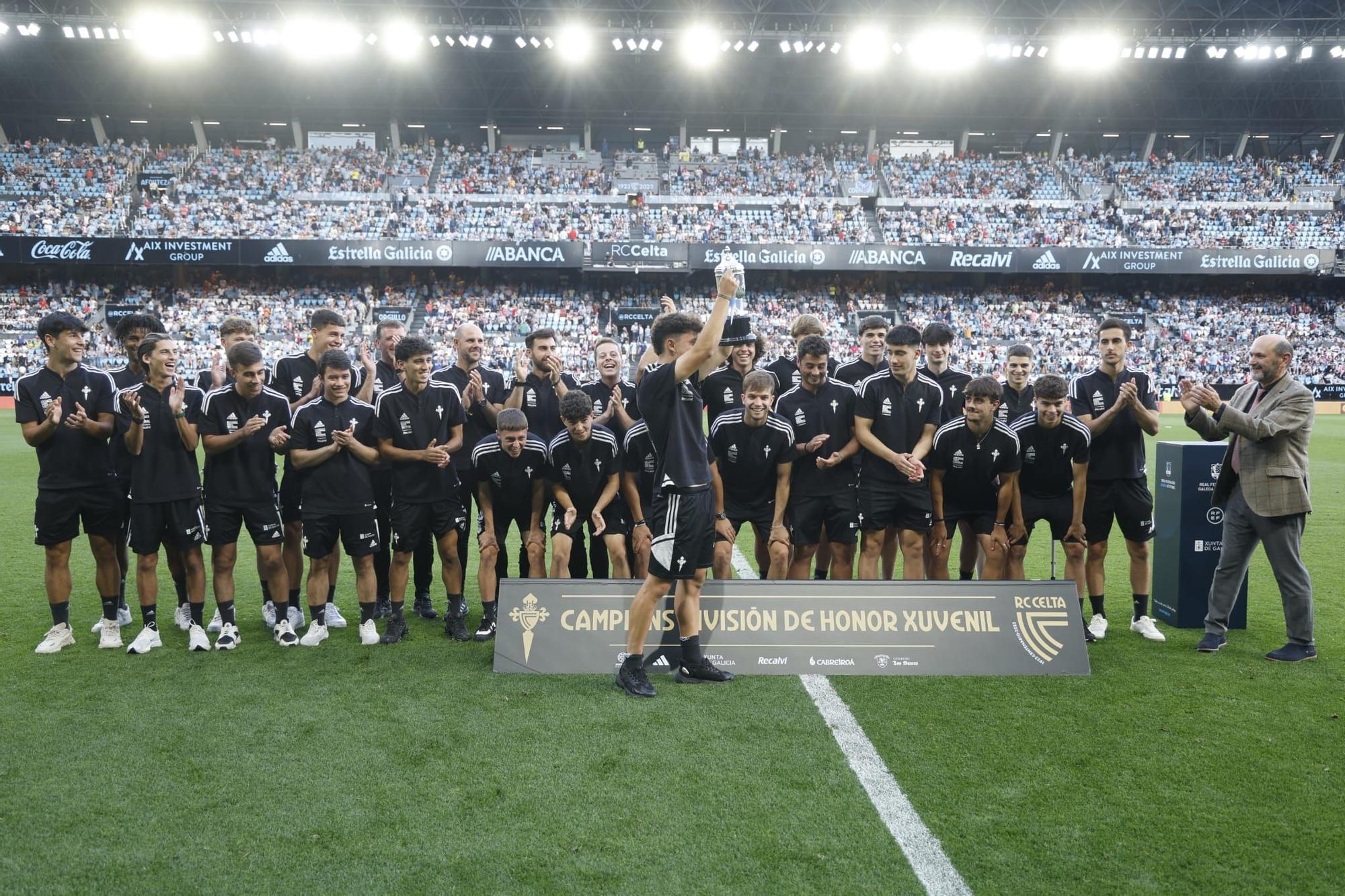 El Celta-Girona, en imágenes