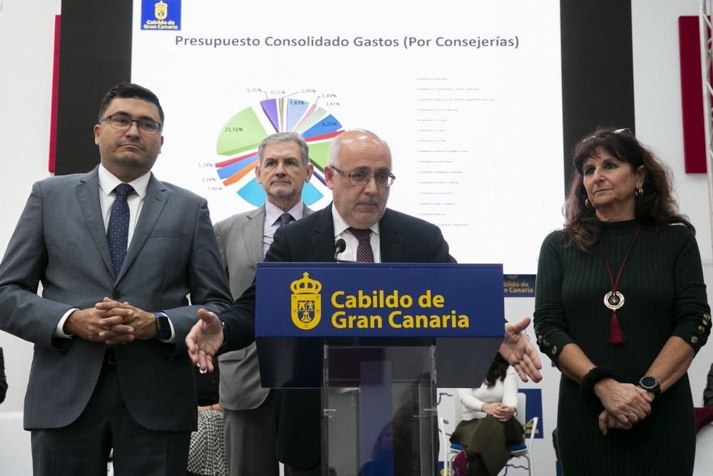 Presentación del Presupuesto 2020 del Cabildo de Gran Canaria