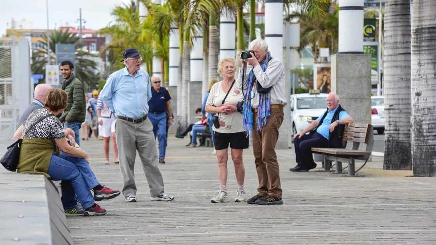 Llegada de cinco cruceros a Las Palmas de Gran Canaria