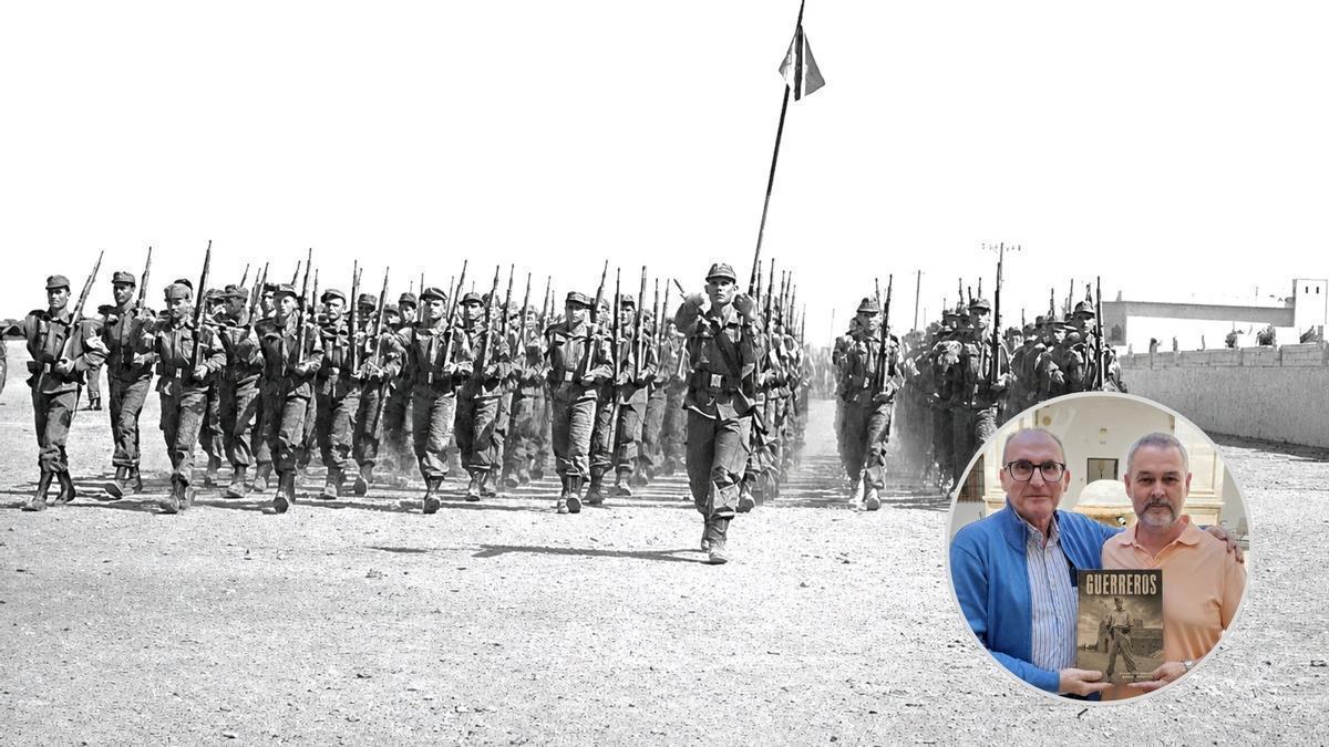 Francisco Gragera y Daniel Infantes reúnen en su libro 'Guerreros' la historia de 20 combatientes de Badajoz.