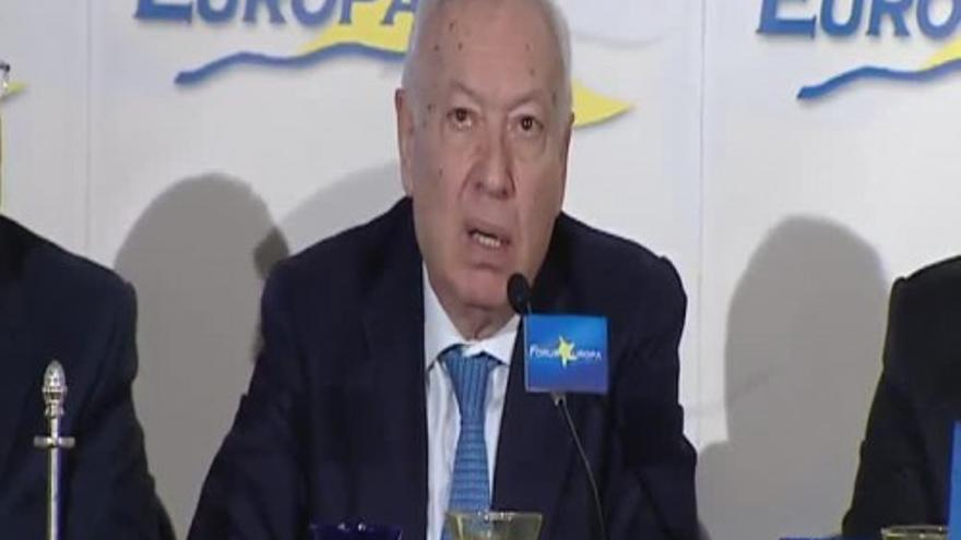 Margallo: &quot;Cataluña quedaría excluida de la UE por los siglos de los siglos&quot;