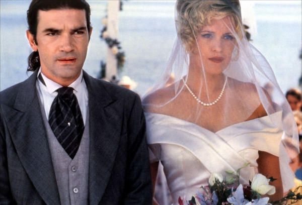 Antonio Banderas y Melanie Griffith contrajeron matrimonio el 14 de mayo de 1996