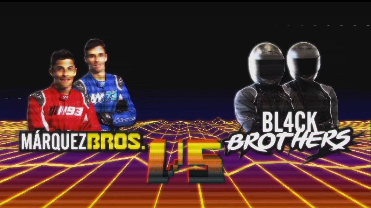 El videojuego que enfrenta a los Márquez Bros. con los Bl4ckbrothers.