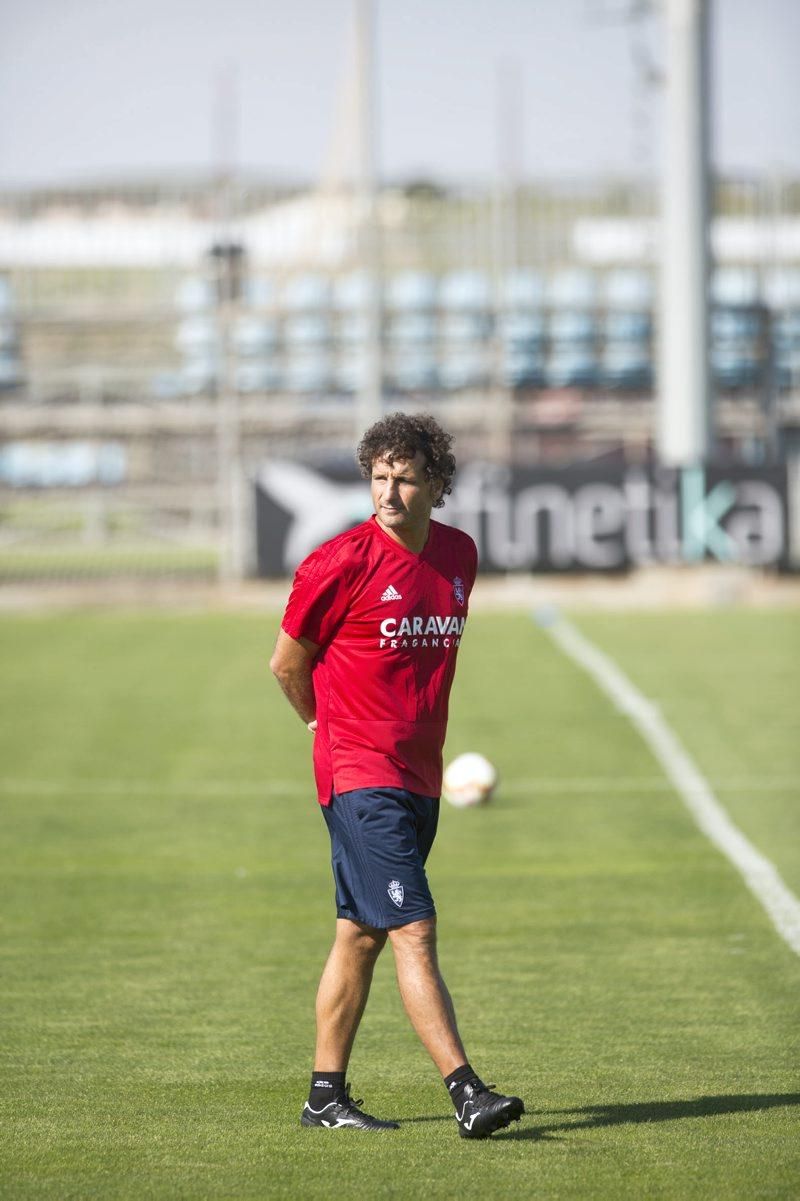 Primer entrenamiento del Real Zaragoza