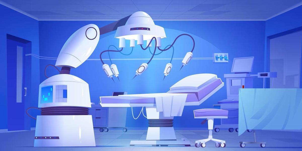 Proceso general de cómo funciona el robot Da Vinci durante una cirugía