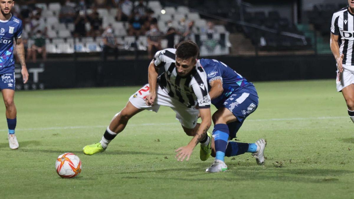 Imagen del partido del CD Castellón