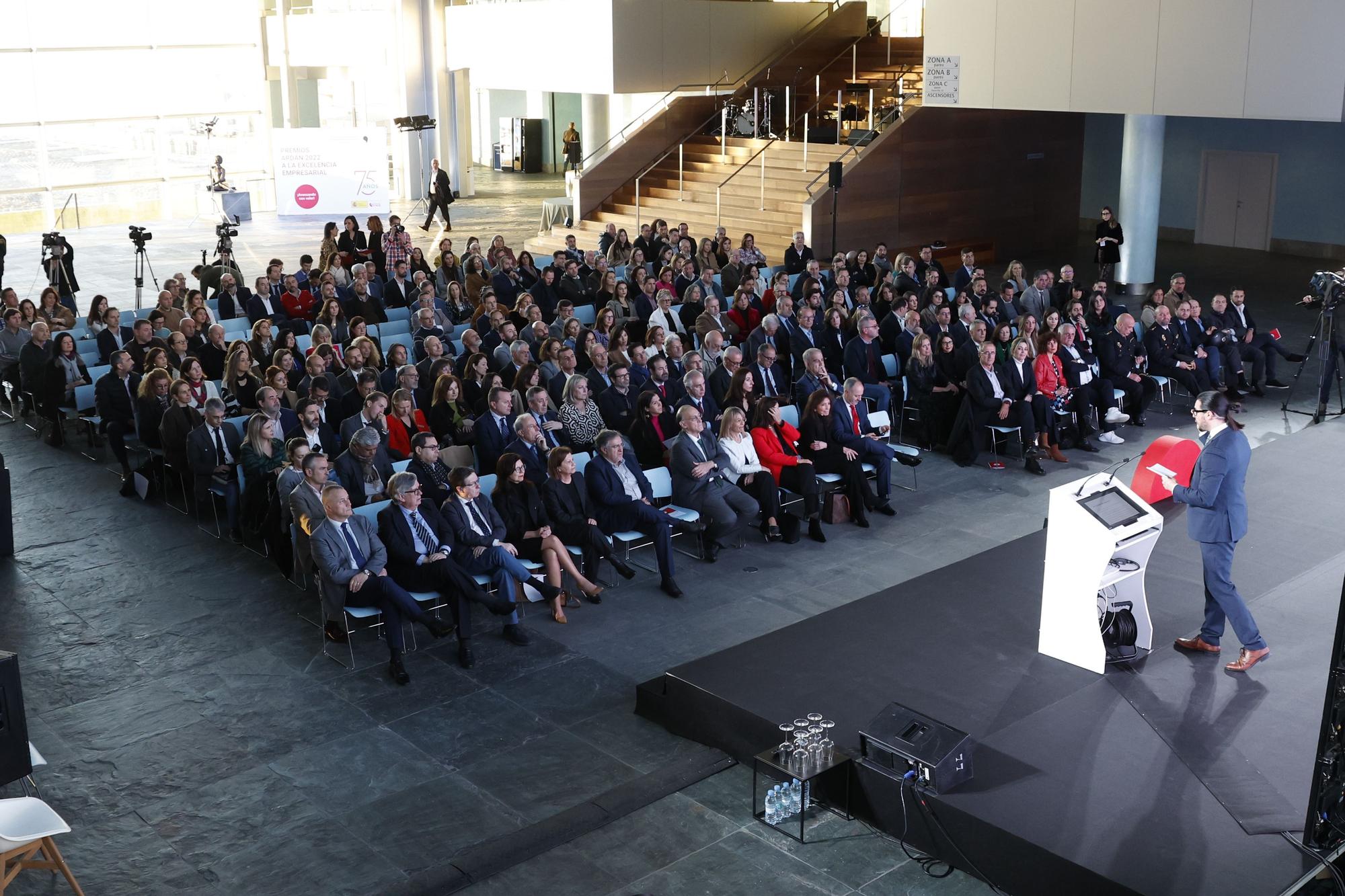 PREMIOS ARDÁN: La gala de la excelencia empresarial gallega, en imágenes