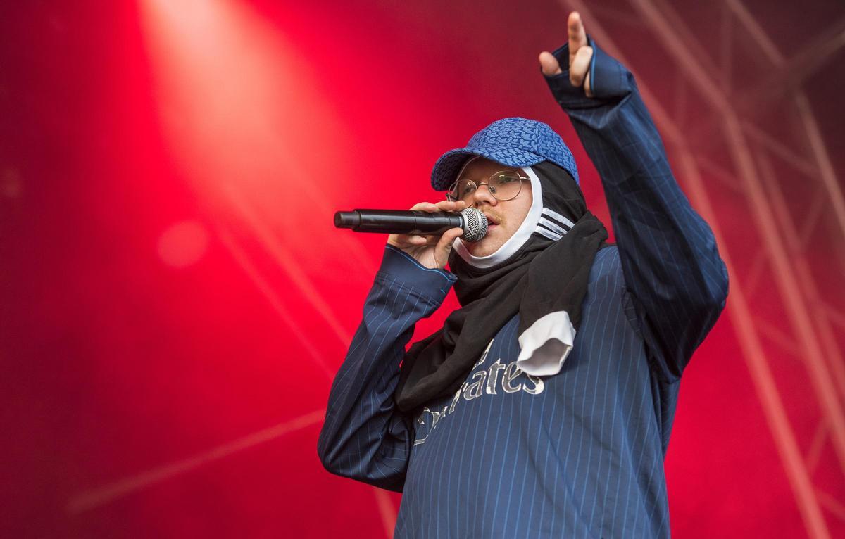 Rusowsky, en el festival Cruïlla de Barcelona.