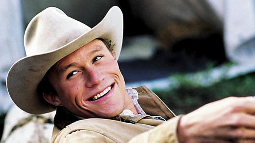 L&#039;actor Heath Ledger en una imatge de &#039;Brokeback Mountain&#039;