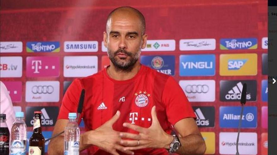 Guardiola: &quot;Es un partido especial, no puedo decir más&quot;