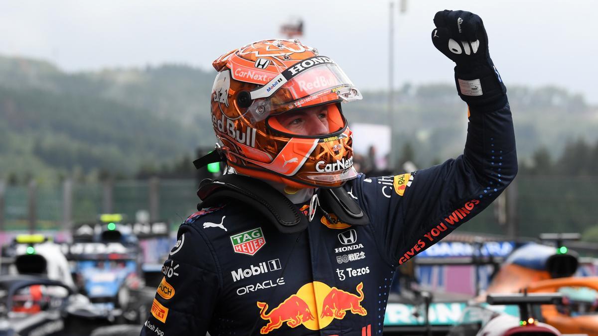 Pole d’infart per a Verstappen a Spa