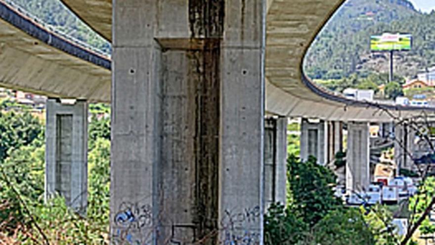 Imagen del viaducto de A Valenzá. |   // FDV