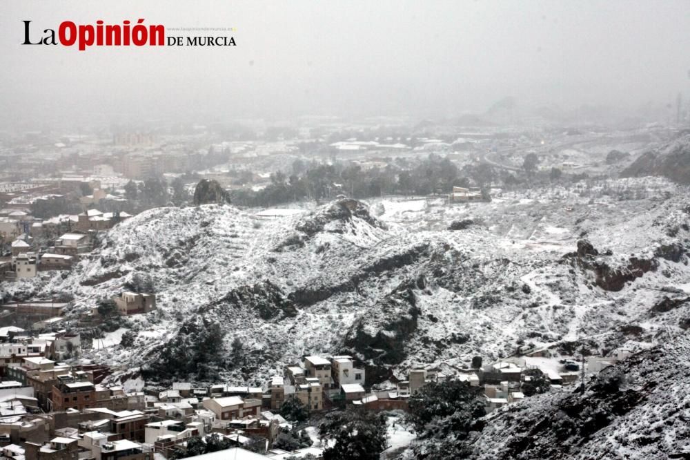 Gran nevada en Lorca