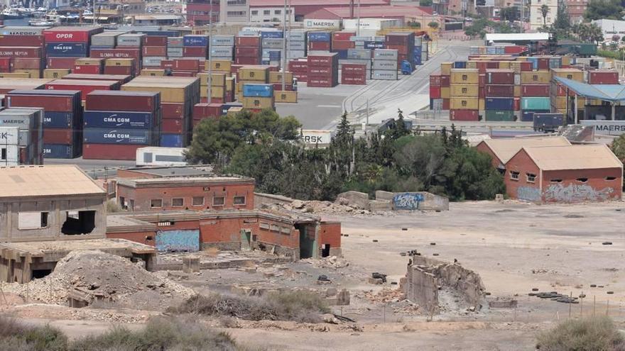 El expresidente del FC Cartagena Paco Gómez quiso construir una urbanización en la antigua fábrica de plomo.