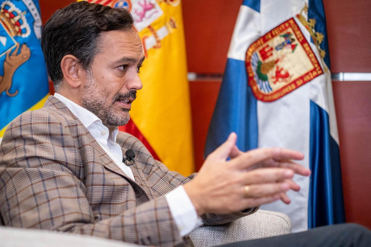 Lope Afonso, vicepresidente del Cabildo de Tenerife