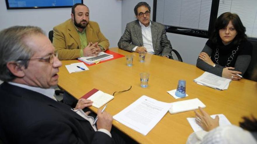 Un momento del debate celebrado en DIARIO de MALLORCA que reunió a Francesc Sanchis, Gràcia Sánchez, Gabriel Janer Manila y Maria Antònia Ferrer.