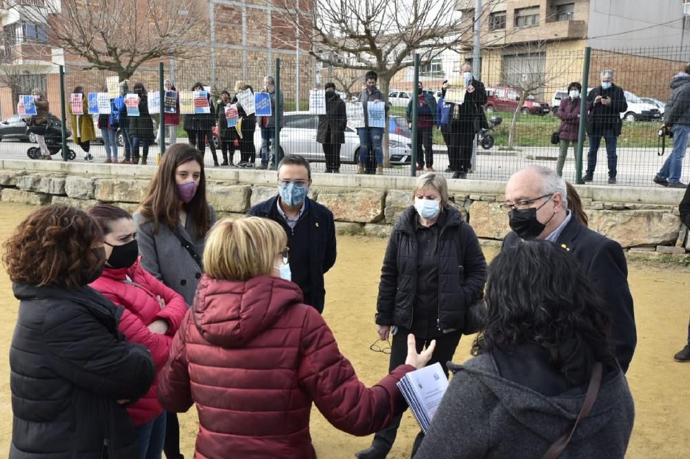 Josep Bargalló visita Navàs