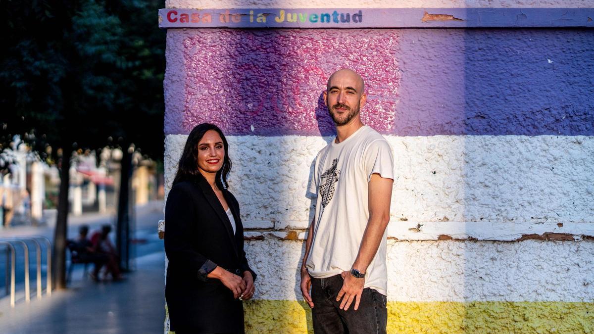 Carmen Sánchez y Jordi Vidal, coportavoces de Adelante Andalucía en Córdoba.