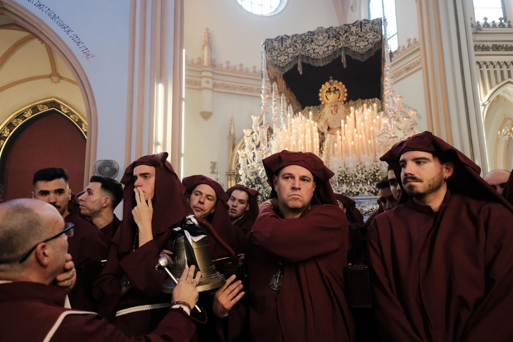 Santísimo Cristo de la Esperanza en su Gran Amor y María Santísima de la Salud suspenden su salida procesional, ante las lluvias 

