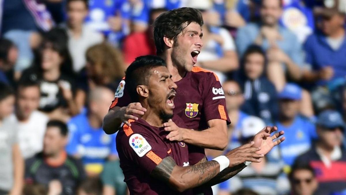 Paulinho y Sergi Roberto, claves