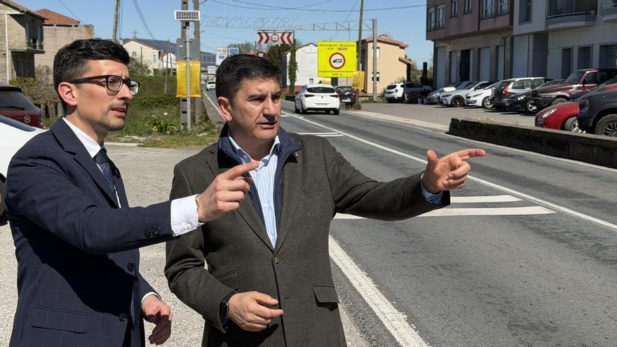 Carril bici, espacio peatonal y zonas verdes: el Gobierno anuncia la humanización de la travesía de Padrón por tres millones