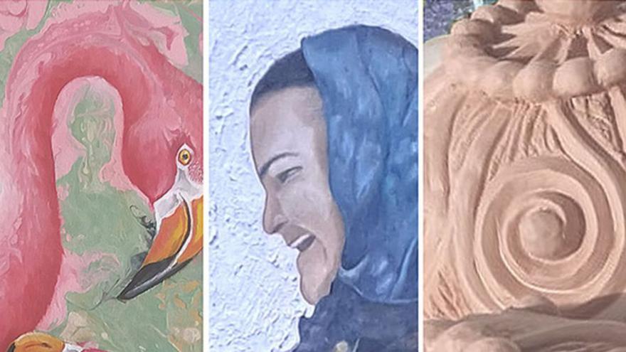 Arte en Ibiza: El Far de ses Coves Blanques acoge la muestra ‘Eclèctica’ con obra de tres artistas