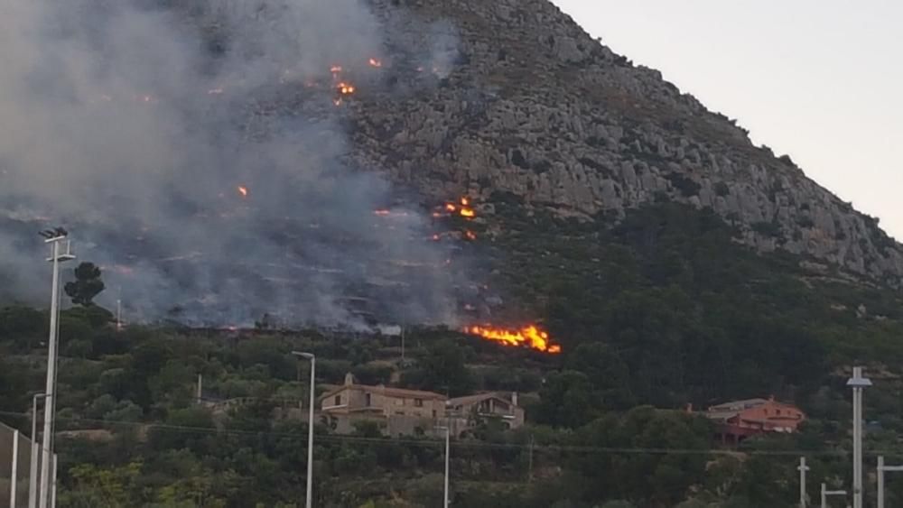 Incendi al Montgrí