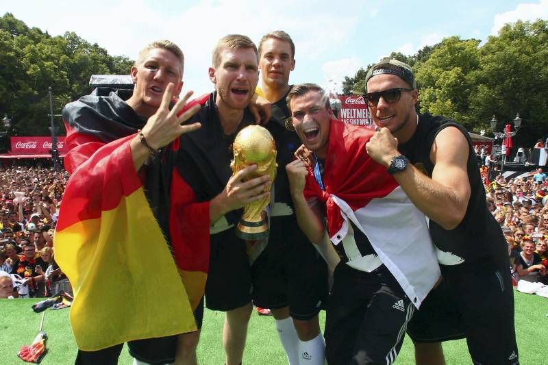 Alemania celebra su Mundial