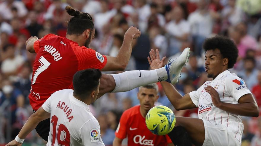 El Mallorca sigue soñando con la salvación mientras el Sevilla sigue buscando el punto que le mantenga en Champions